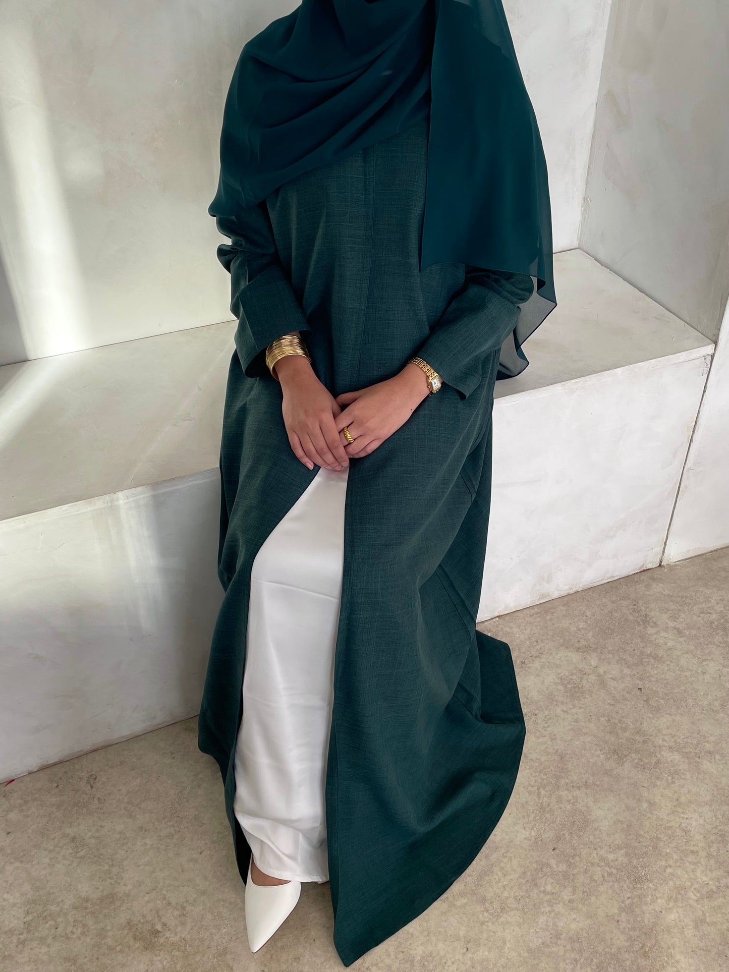 V-Cut Cloak – ‘Emerald’