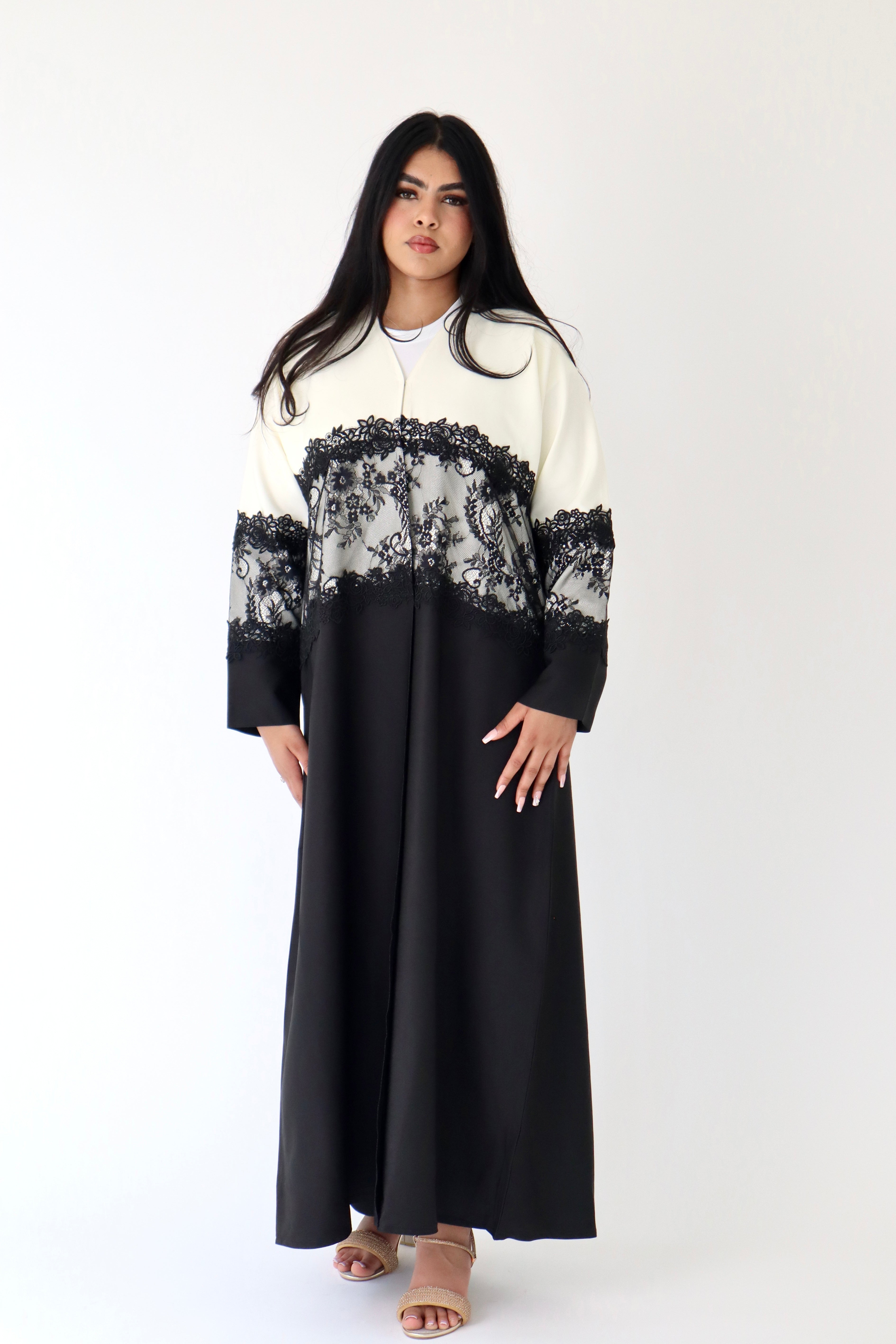 Ophelia Lace Abaya